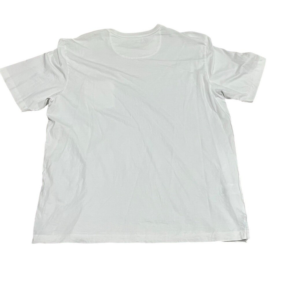 Tommy Bahama T-Shirt Mens Size L White Crew Neck Short Sleeve Pocket Tee - Picture 2 of 8